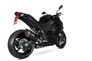 Scorpion Slip-On uitlaat Serket Taper Carbon voor Kawasaki Z1000