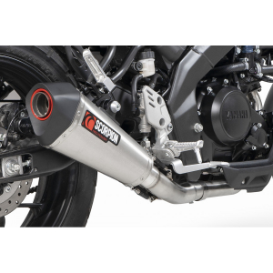 RVS Serket Taper volledige uitlaat Yamaha XSR125
