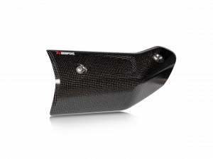 Akrapovic hitte schild (Carbon) voor Yamaha X-MAX 300 2021-2022