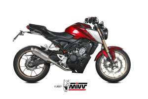 Mivv GP Pro volledig systeem Titanium voor Honda CB 125 R 2021-2022