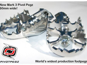 Set draaibare / verstelbare Pivot-Pegz voetsteunen oa voor diverse Yamaha