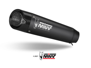 MIVV X-M5 BLACK uitlaat voor Yamaha mt-09 / sp / fz-09 2021 2022>