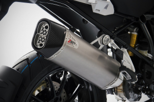 Zard Carbon Slip-on inclusief Carbon eindkap en Carbon hitteschild BMW R 1250 GS 2019 2020 2021->
