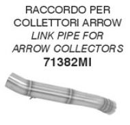 Arrow linkpijp oa Suzuki GSX-R 600 i.e. 2008 2010 voor Arrow racing bochtenset