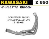 Arrow racing collector voor oa Kawasaki Z650 2017 2019