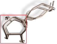 BMW R 1250 GS - Titanium Beschermbeugelset onder 2019-2023 ->