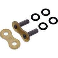 DID Massieve klinkschakel goud-zwart 520ATV2