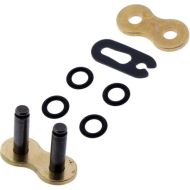 DID Sluitschakel (visje) goud-zwart 525VX3