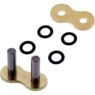 DID Massieve klinkschakel goud-zwart 525VX3