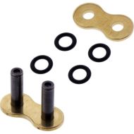 DID Holle klinkschakel goud-zwart 525VX3