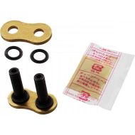 DID Holle klinkschakel goud-zwart 428VX