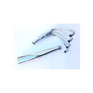 Marving uitlaat Verchroomd staal voor Kawasaki Z650