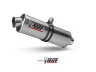 MIVV Slip-On OVAL RVS HONDA XRV 750 AFRICA TWIN 1993-2002