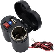 USB poort en aanstekerplug stopcontact