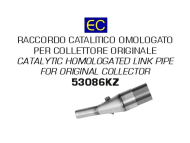 Arrow linkpijp met katalysator voor Honda SH 350 2021-2023