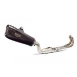 Akrapovic uitlaatsysteem met Zwarte Demper Yamaha T-Max 530 2017-2019